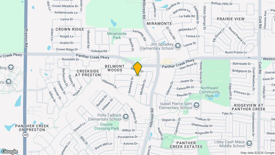 13193 Ambrose Dr Map and Location Details