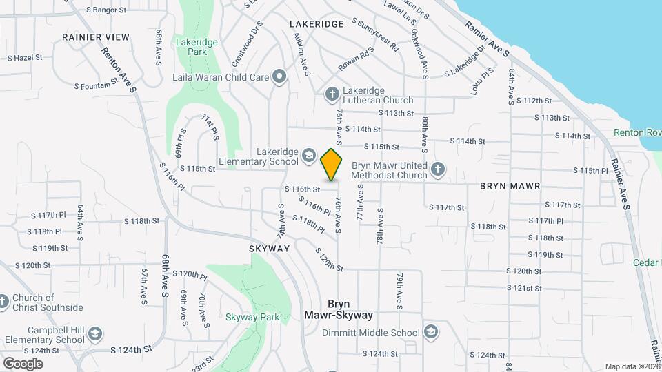 7474 S 116th St Map and Location Details