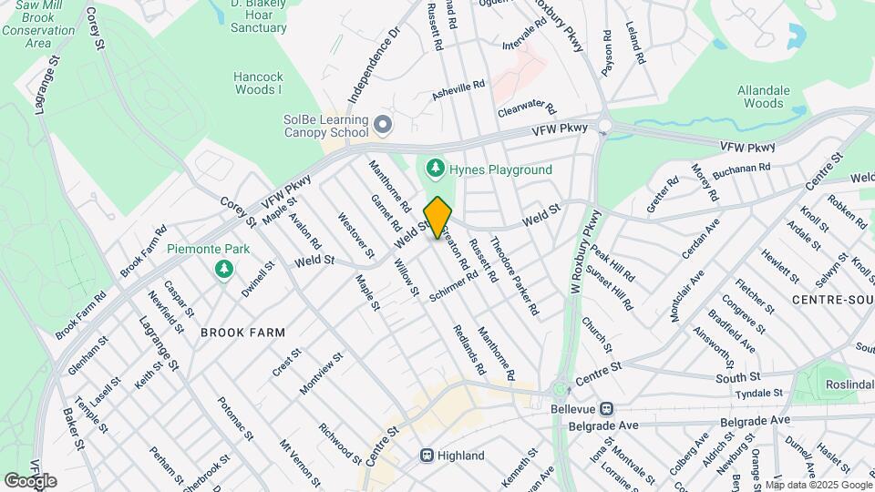 155 Manthorne Rd, Unit 1 Map and Location Details