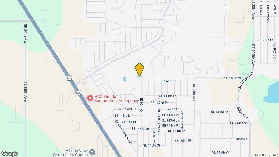 14020 SE 90th Ct Map and Location Details