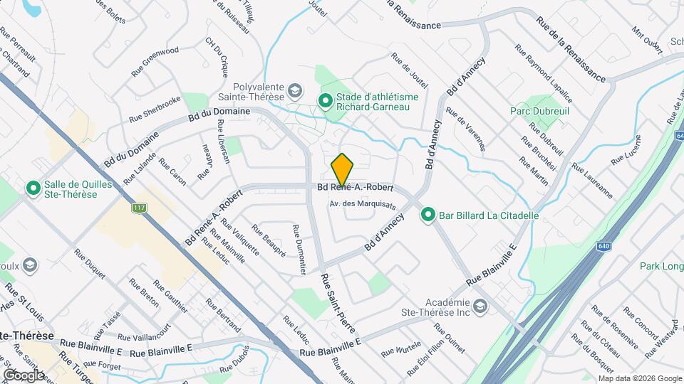 177 René-A.-Robert Boul Map and Location Details