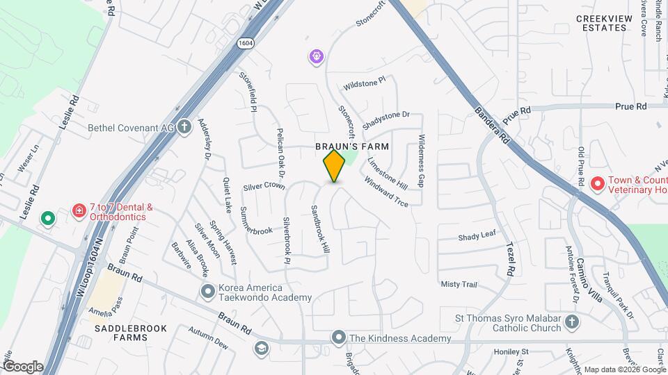 33 Branwood Map and Location Details