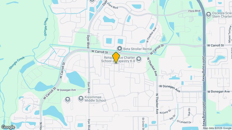 2812 Cello Ln Map and Location Details