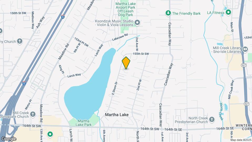15701-15705 Eastshore Dr Map and Location Details