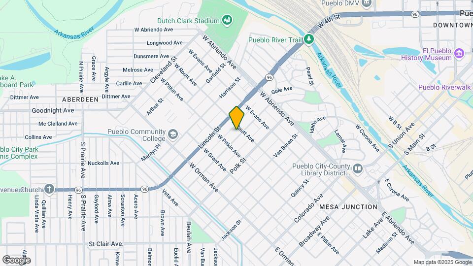 307 Tyler St Mapa y Detalles de la Ubicación