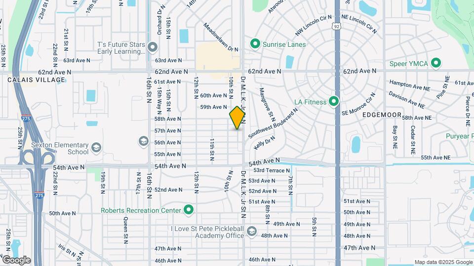 916 57th Ave N Map and Location Details