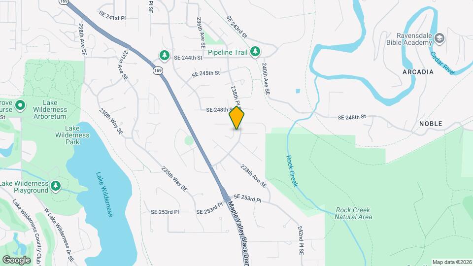 24818 237th Ln SE Map and Location Details
