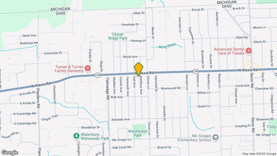 5765 Steffens Ave Map and Location Details