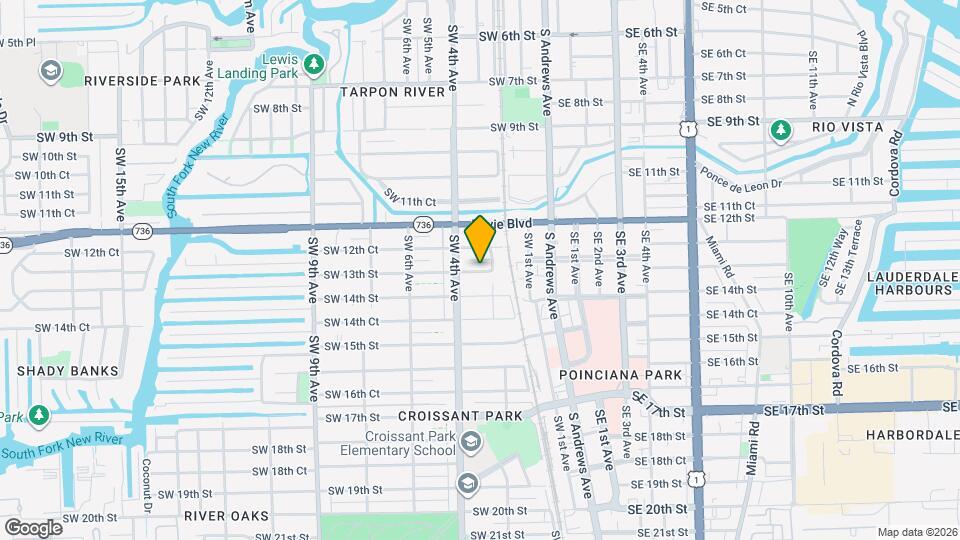 341 SW 13th St Mapa y Detalles de la Ubicación