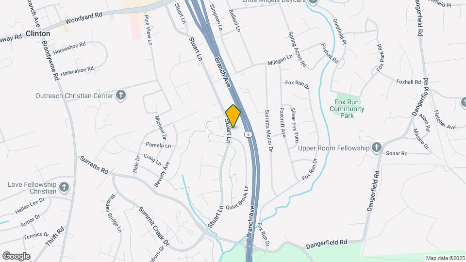 9624 Stuart Ln Map and Location Details