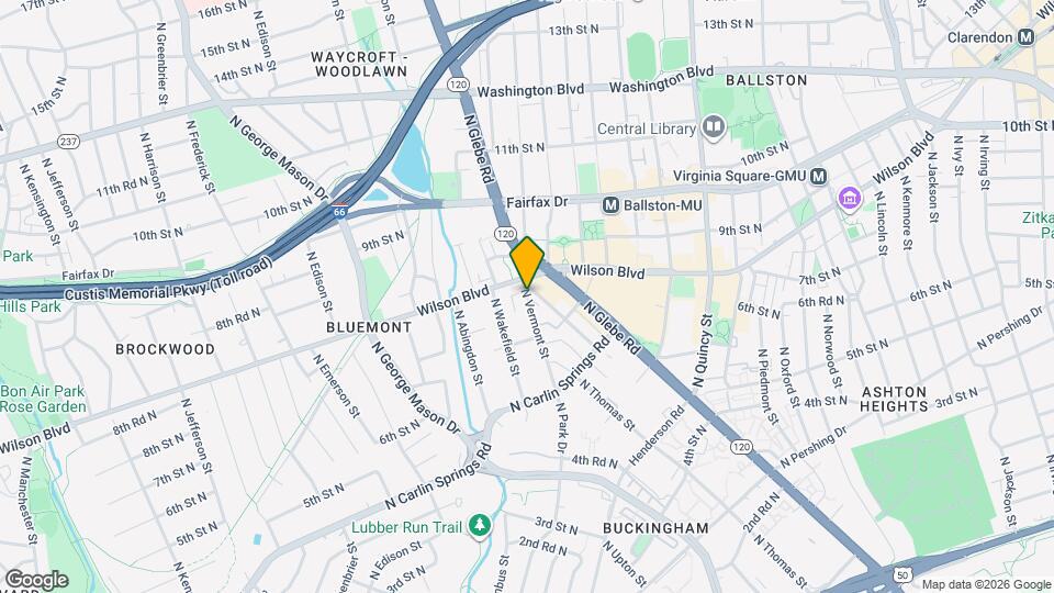 786 N Vermont St Map and Location Details