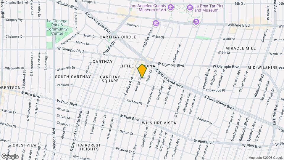 1076 Orange Grv Ave Map and Location Details