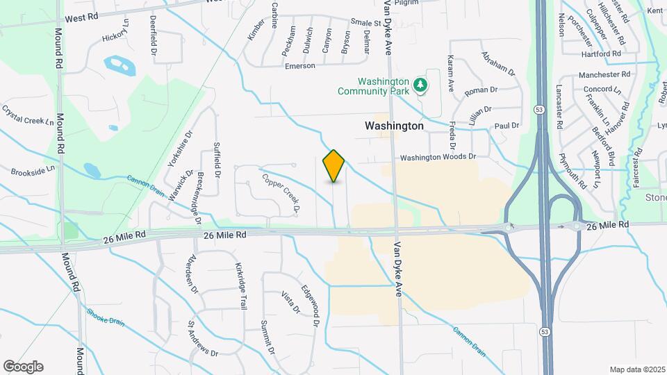 57103 Curtis St Map and Location Details