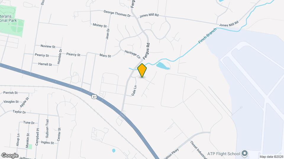 204 Deerlake Dr Mapa y Detalles de la Ubicación