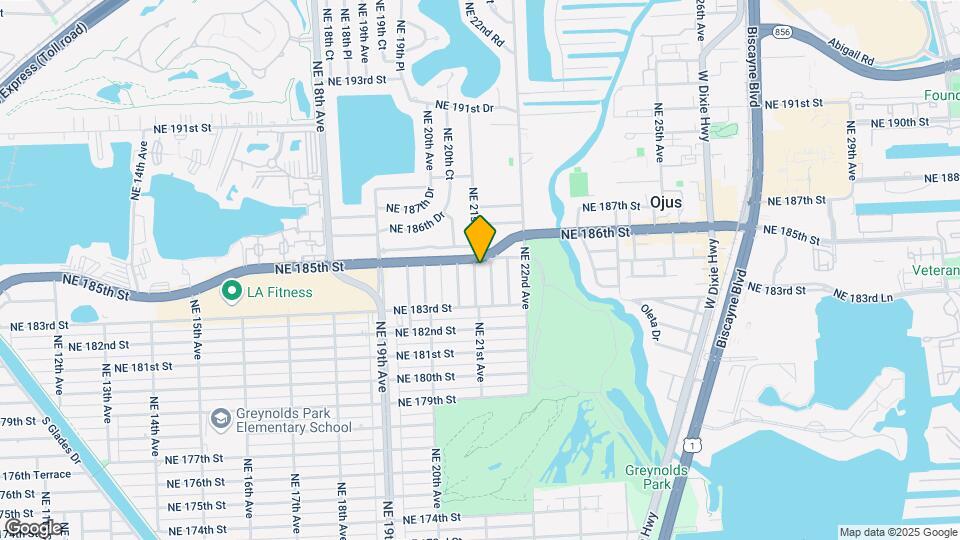 18461 NE 21st Ave Map and Location Details