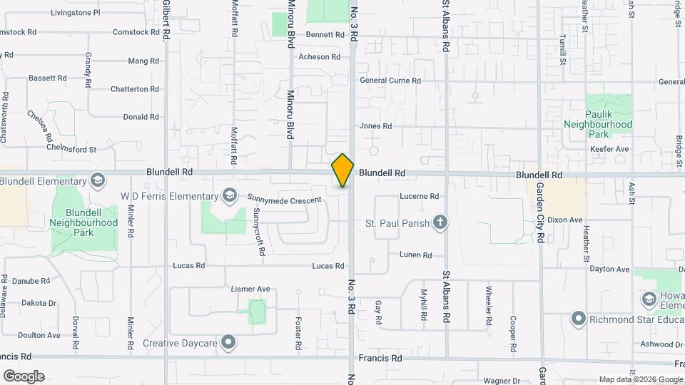 8091 No. 3 Road Map and Location Details