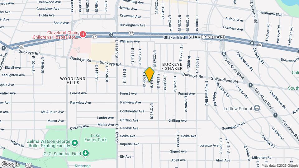 2930 E 121st St Map and Location Details