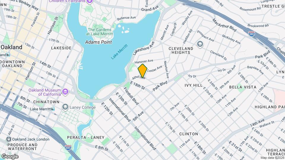 210 Athol Ave Map and Location Details