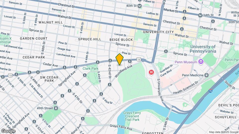521 S 41st St Map and Location Details