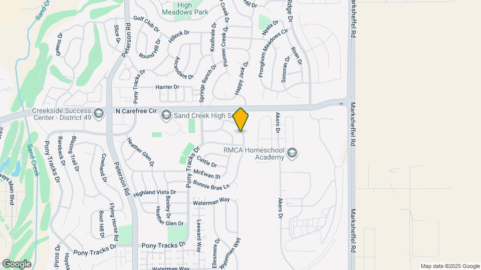 7228 Bonnie Brae Ln Map and Location Details