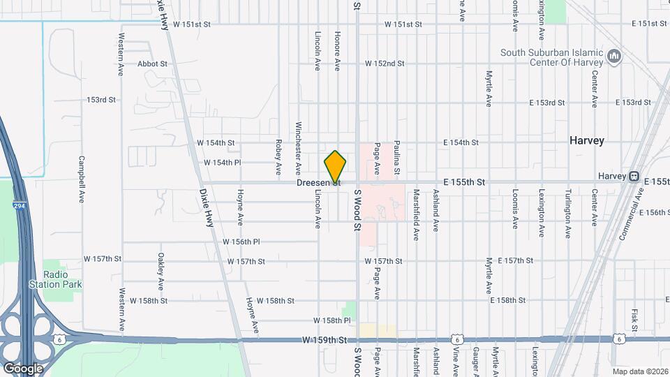 106 W 155th St Map and Location Details