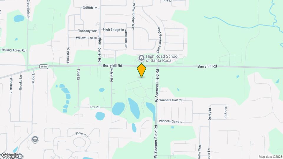 5825 Danbury Blvd Map and Location Details