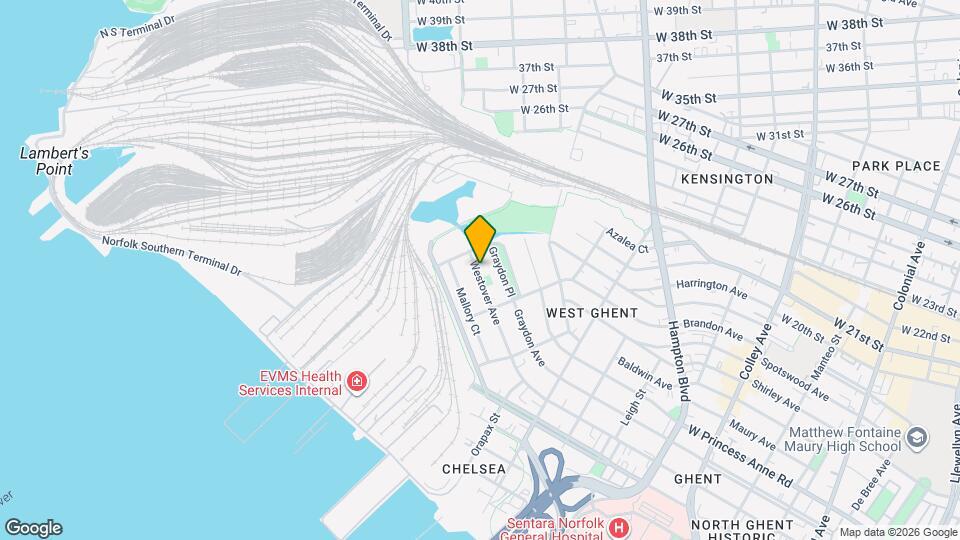 1438 Westover Ave, Unit 2 Mapa y Detalles de la Ubicación