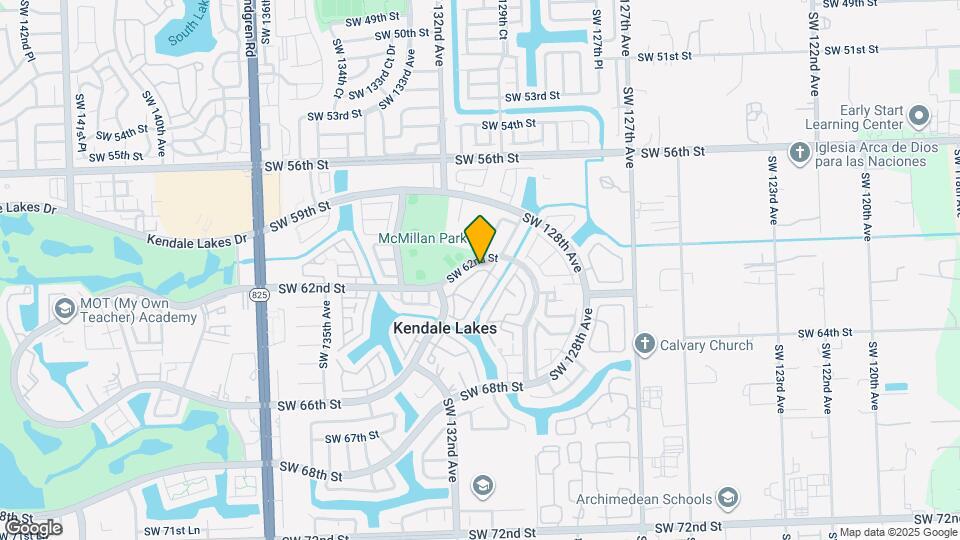 6206 SW 131st Pl Map and Location Details