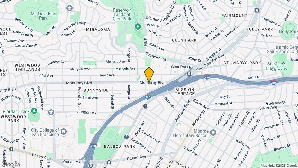 183 Monterey Blvd Mapa y Detalles de la Ubicación