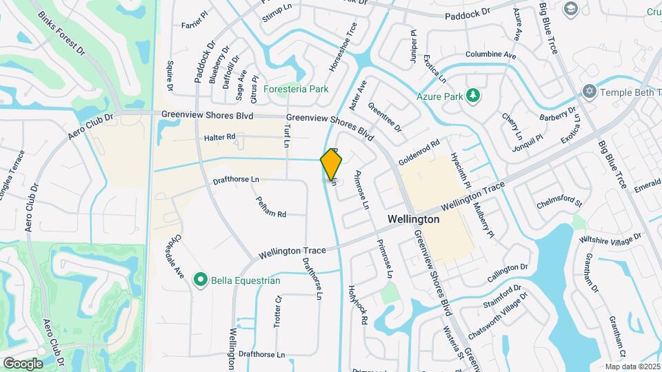 1252 Raintree Ln Map and Location Details