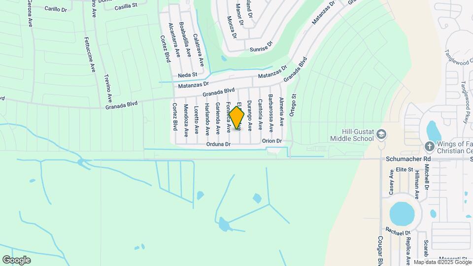 3823 El Rado Ave Map and Location Details