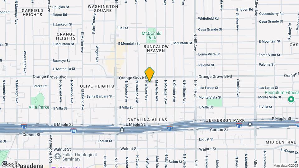 636 N Wilson Ave, Unit 636 N. Wilson Ave Map and Location Details