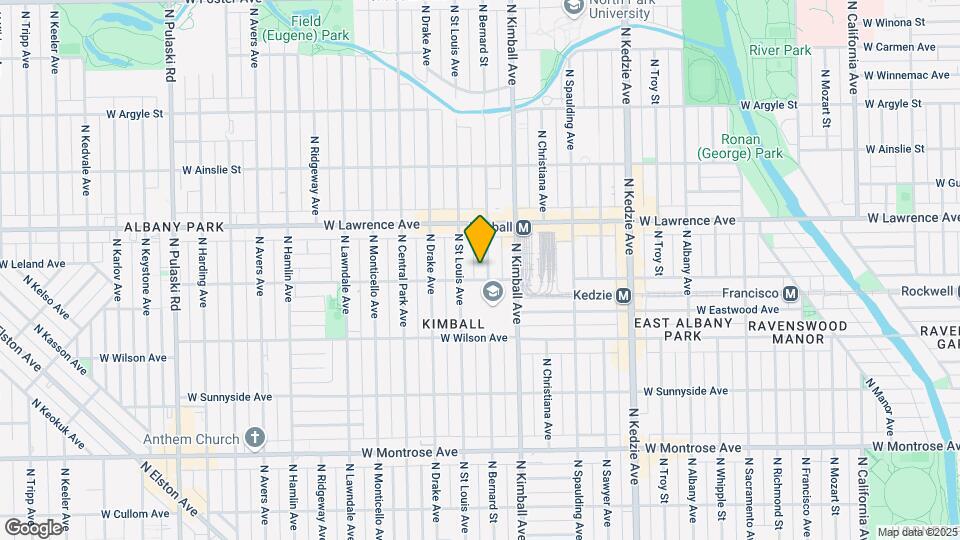 4706 N Bernard St, Unit 3W Mapa y Detalles de la Ubicación