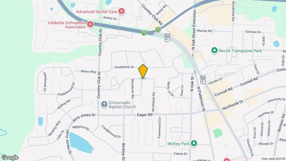 407 Northfield Rd Map and Location Details