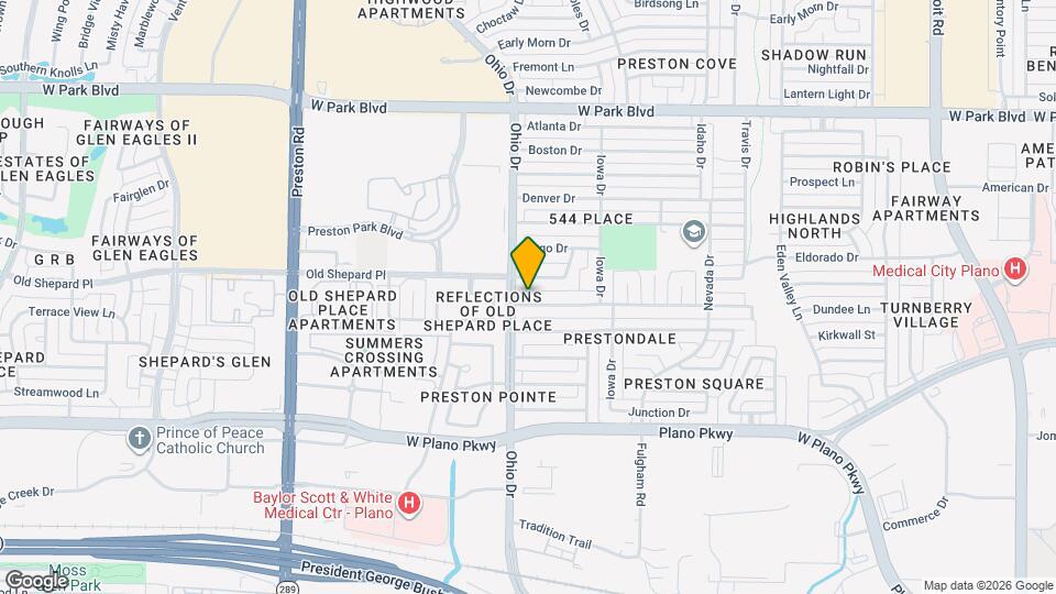 4545 Hartford Dr Map and Location Details