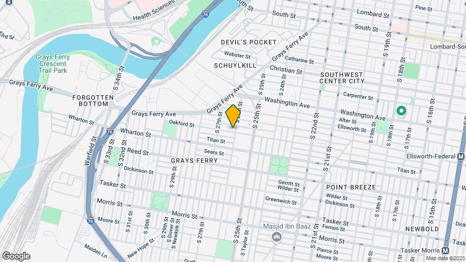 1230 S 26th St Map and Location Details