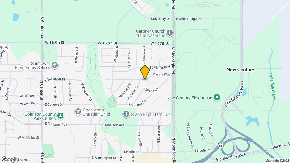 715 McCaffree Cir Map and Location Details