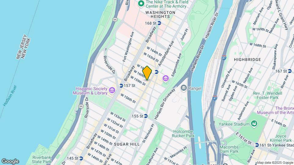 2006-2008 Amsterdam Ave Mapa y Detalles de la Ubicación