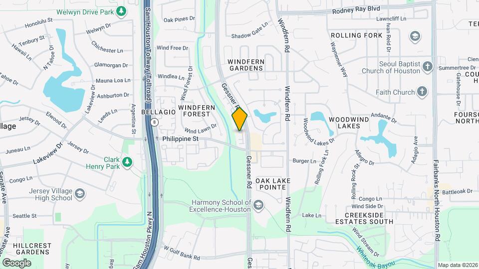 7903 Bachwood Dr Map and Location Details