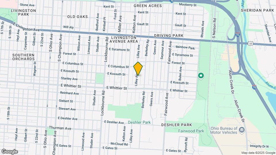1082 Lilley Ave Map and Location Details