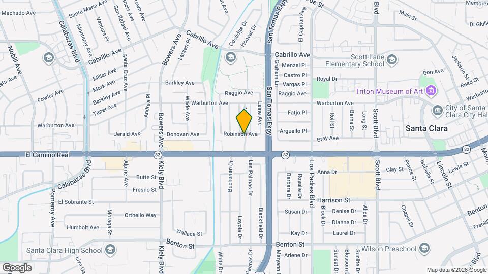 2540 Robinson Ave, Unit C Mapa y Detalles de la Ubicación