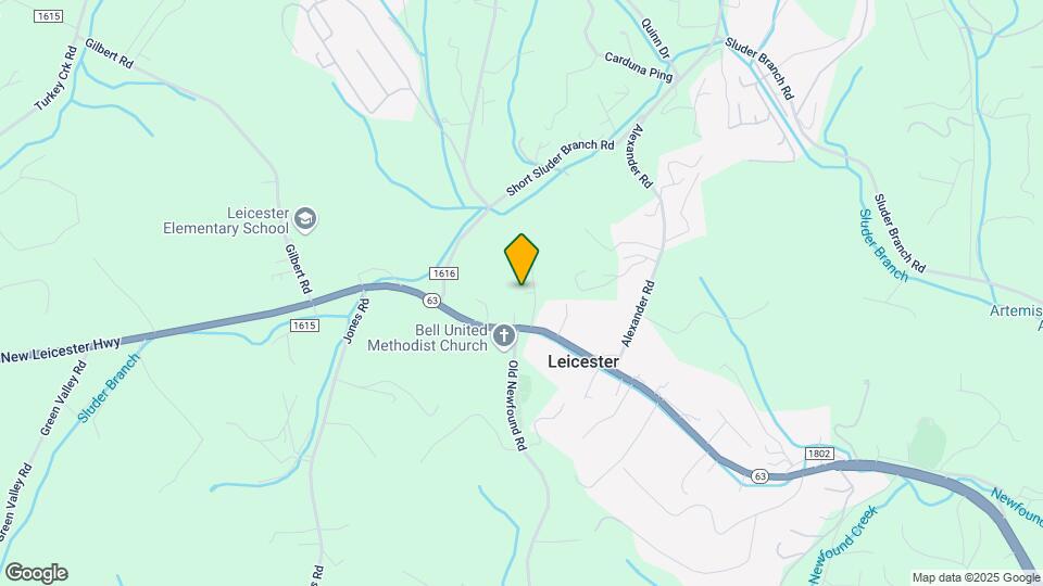 2801 New Leicester Hwy Map and Location Details