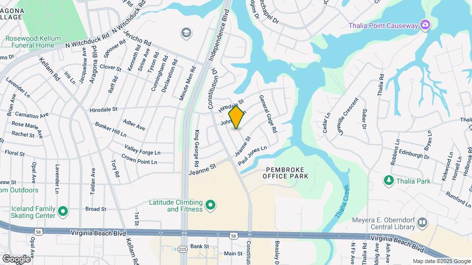 417 Schuyler Rd Map and Location Details