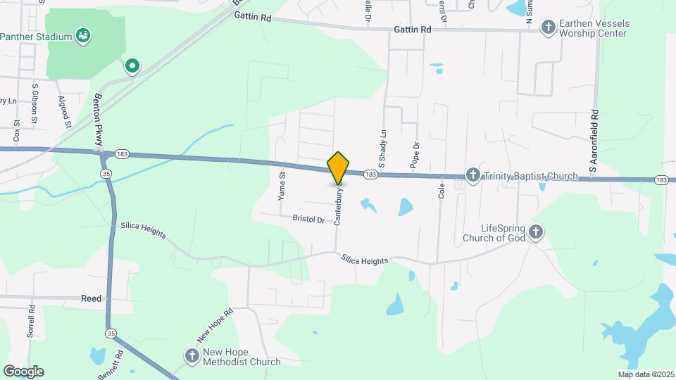 791 Canterbury St Map and Location Details