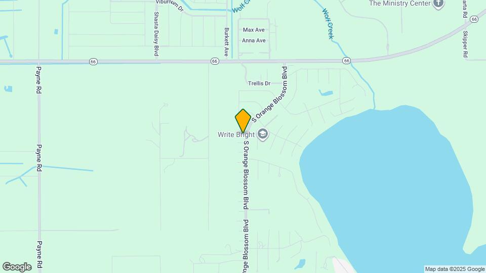 9611 S Orange Blossom Blvd Map and Location Details