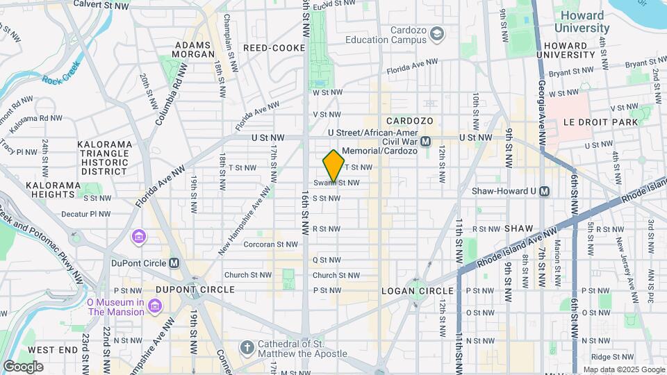 1814 15th St NW Map and Location Details