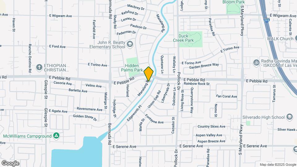 8926 Manalang Rd Map and Location Details