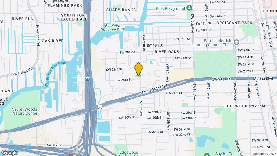 1501 SW 24th St Map and Location Details