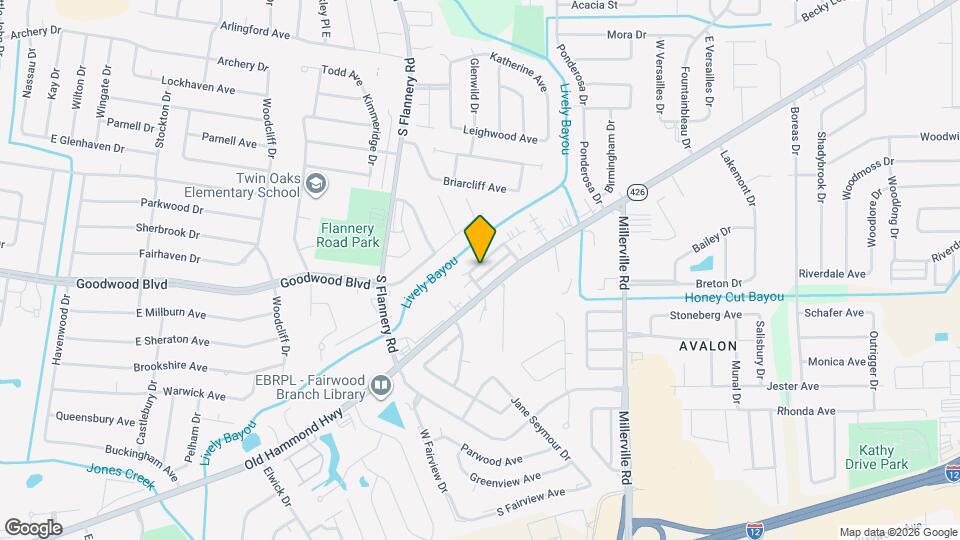 13932-13934 Azalea Park Ave Map and Location Details