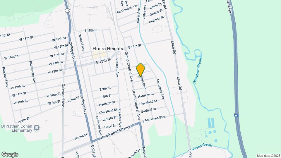 161 Horseheads Blvd Map and Location Details
